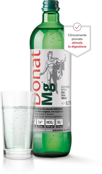 Donat Mg L'acqua minerale naturale 